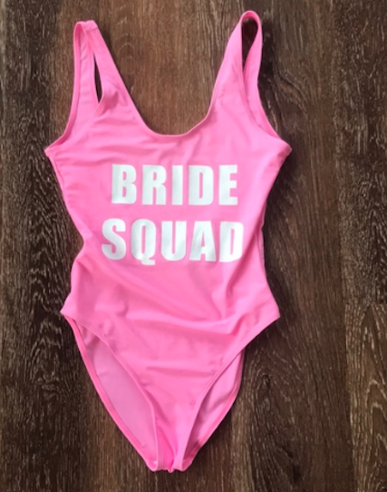 bridesmaid swimming costumes